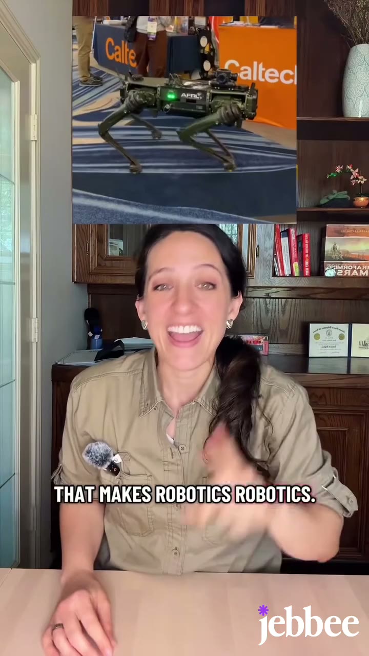 What actually makes robotics, robotics.